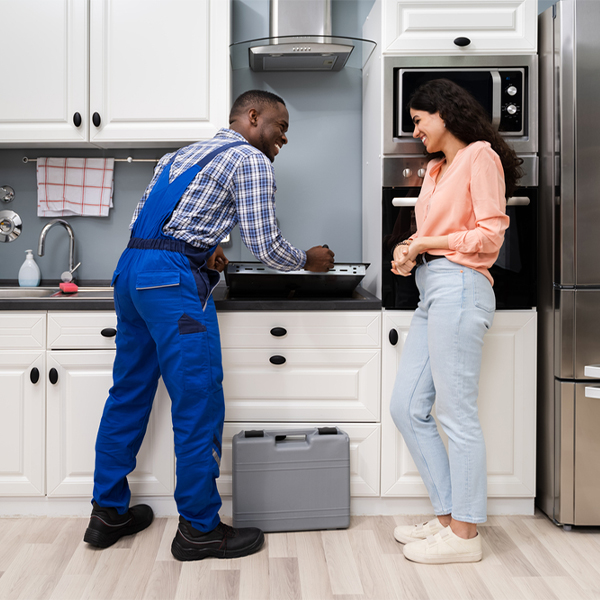 can you provide an estimate for cooktop repair before beginning any work in Scurry County